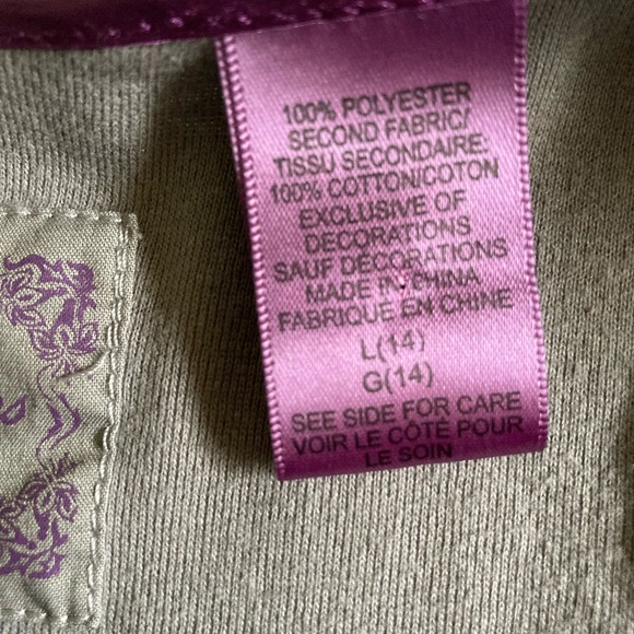 Guess Sleeveless Top with Side Zipper Size L (14) - Picture 6 of 7